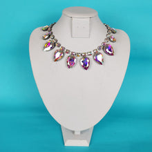 Load image into Gallery viewer, Tear Drop Crystal Necklace
