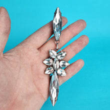 Load image into Gallery viewer, Janey Crystal Clip On Earrings