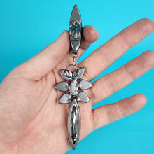 Load image into Gallery viewer, Janey Crystal Clip On Earrings