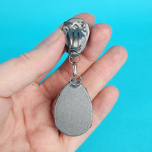 Load image into Gallery viewer, Classic Tear Drop Crystal Clip On Earrings