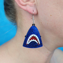 Load image into Gallery viewer, Shark Pierced Earrings