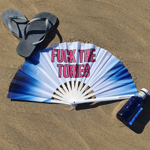 Load image into Gallery viewer, Fuck The Tories Clack Fan