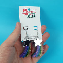 Load image into Gallery viewer, Pride Shooting Stars Earrings