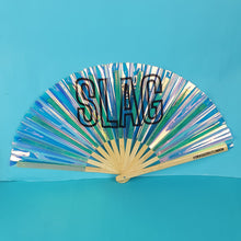 Load image into Gallery viewer, Slag Bamboo Fan
