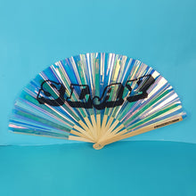 Load image into Gallery viewer, Slay Bamboo Fan