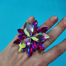 Load image into Gallery viewer, Crystal Earrings and Ring Set