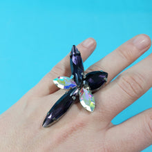 Load image into Gallery viewer, Crystal Earrings and Ring Set