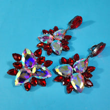 Load image into Gallery viewer, Crystal Earrings and Ring Set