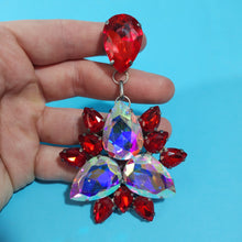 Load image into Gallery viewer, Crystal Earrings and Ring Set