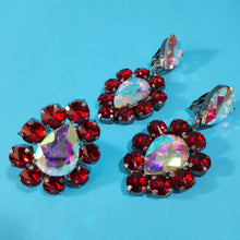 Load image into Gallery viewer, Crystal Earrings and Ring Set