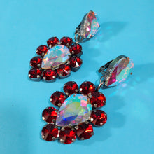 Load image into Gallery viewer, Crystal Earrings and Ring Set