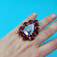 Load image into Gallery viewer, Crystal Earrings and Ring Set