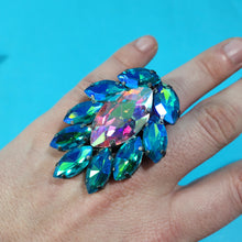 Load image into Gallery viewer, Crystal Earrings and Ring Set