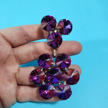 Load image into Gallery viewer, Crystal Earrings and Ring Set