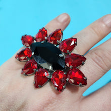Load image into Gallery viewer, Crystal Earrings and Ring Set