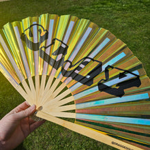 Load image into Gallery viewer, Slay Bamboo Fan