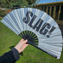 Load image into Gallery viewer, Slag Glitter Hand Fan