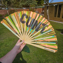 Load image into Gallery viewer, Cunt Bamboo Fan
