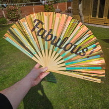 Load image into Gallery viewer, Fabulous Bamboo Fan