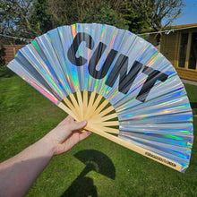 Load image into Gallery viewer, Cunt Bamboo Fan