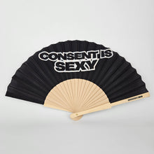 Load image into Gallery viewer, Consent Is Sexy Handheld Small Fan