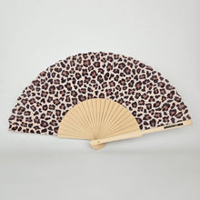 Load image into Gallery viewer, Leopard Handheld Small Fan