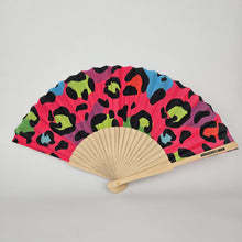 Load image into Gallery viewer, Leopard Handheld Small Fan