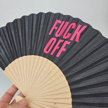 Load image into Gallery viewer, Fuck Off Handheld Small Fan