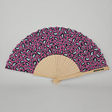 Load image into Gallery viewer, Leopard Handheld Small Fan