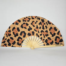 Load image into Gallery viewer, Leopard Clack Fan