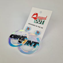 Load image into Gallery viewer, Cunt Circle Earrings