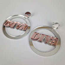 Load image into Gallery viewer, Diva Circle Earrings