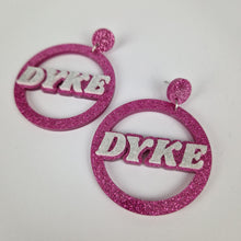 Load image into Gallery viewer, Dyke Circle Earrings