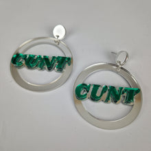 Load image into Gallery viewer, Cunt Circle Earrings