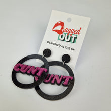 Load image into Gallery viewer, Cunt Circle Earrings