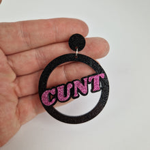 Load image into Gallery viewer, Cunt Circle Earrings