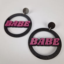 Load image into Gallery viewer, Babe Circle Earrings