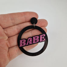 Load image into Gallery viewer, Babe Circle Earrings