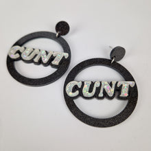 Load image into Gallery viewer, Cunt Circle Earrings
