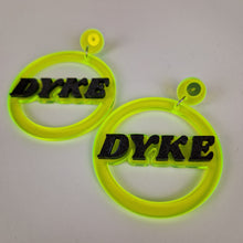Load image into Gallery viewer, Dyke Circle Earrings