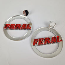 Load image into Gallery viewer, Feral Circle Earrings