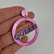 Load image into Gallery viewer, Queer Circle Earrings