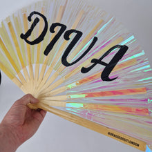 Load image into Gallery viewer, Diva Bamboo Fan