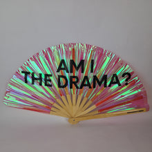 Load image into Gallery viewer, Am I The Drama Bamboo Fan