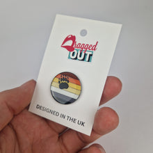 Load image into Gallery viewer, Bear Pride Pin Badge