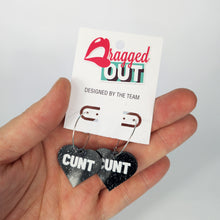 Load image into Gallery viewer, Cunt Hoop Earrings