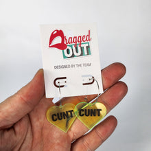 Load image into Gallery viewer, Cunt Hoop Earrings