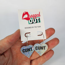 Load image into Gallery viewer, Cunt Hoop Earrings