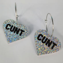 Load image into Gallery viewer, Cunt Hoop Earrings