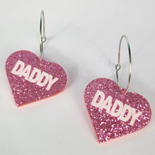 Load image into Gallery viewer, Daddy Hoop Earrings